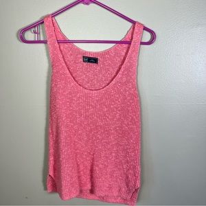 * Gap pink knitted tank top small